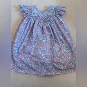 Poppy Kids Co Smocked floral dress